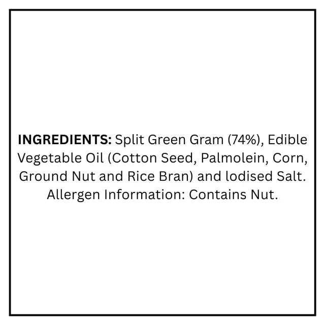 Haldiram's Moong Dal - Namkeen, 1kg (Weight May Vary) image 2