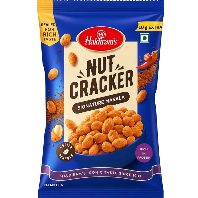 Haldiram's Nut Cracker, Signature Masala, 210g