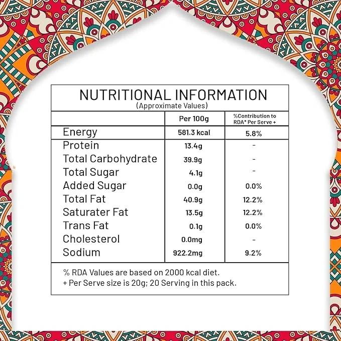 Haldiram's Plain Bhujia – 200g | Crispy & Savory Indian Namkeen image 2
