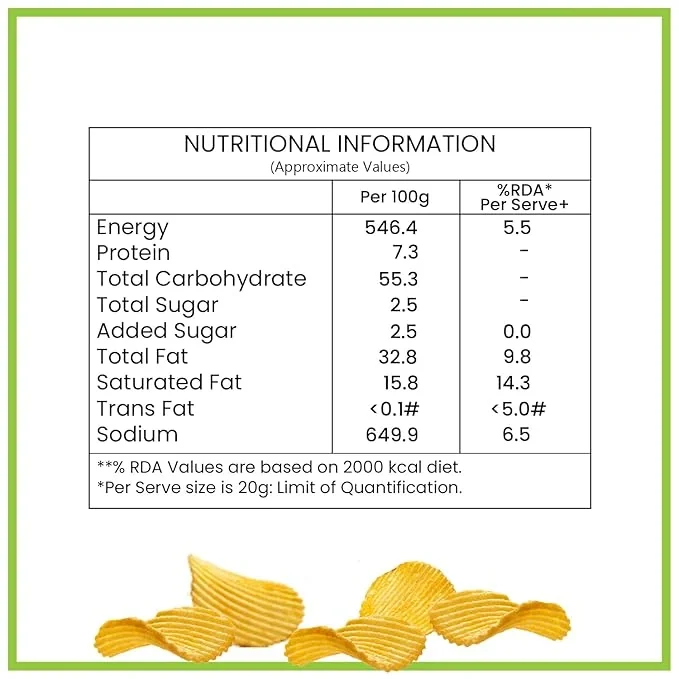 Haldiram’s Potato Chips – Sour Cream & Onion, 58g | Crispy & Crunchy Snack image 4