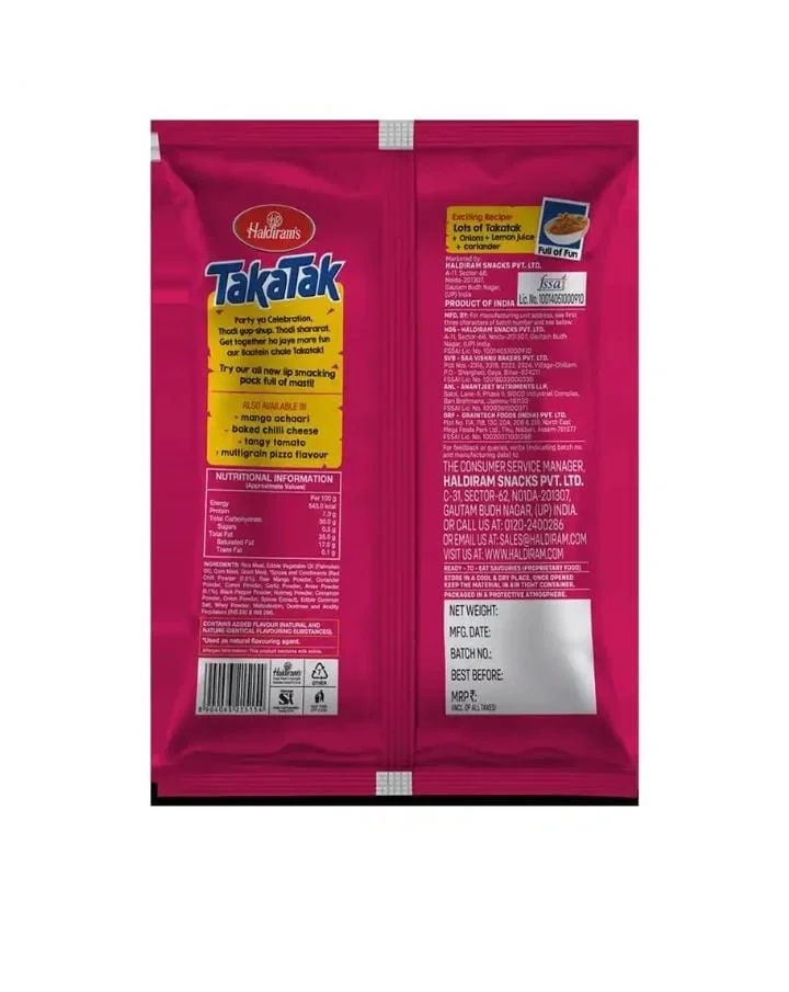   Haldiram's Taka Tak Chatpata Masala, 95g image 2