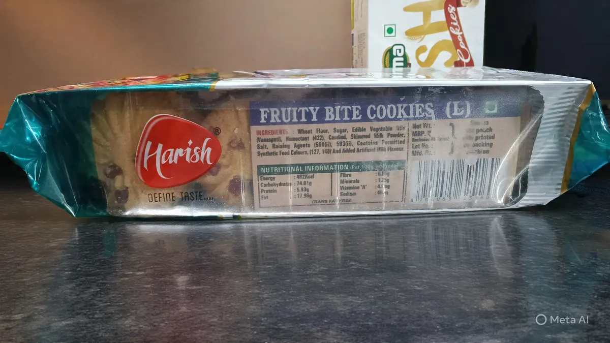  Harish fruity bite cookies 400 gm image 4