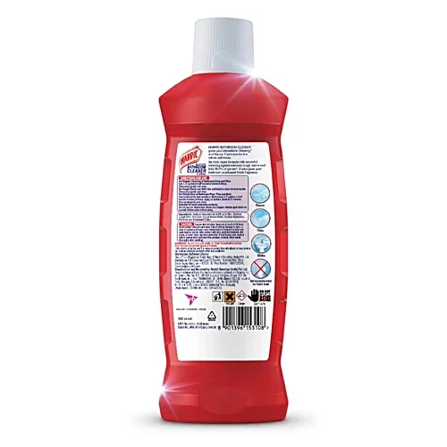 Harpic Floral Bloom Disinfectant Bathroom Cleaner, 500ml image 3
