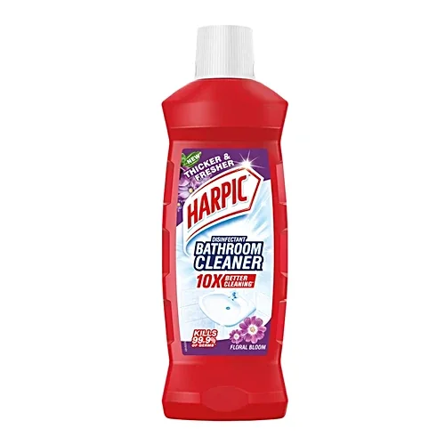 Harpic Floral Bloom Disinfectant Bathroom Cleaner, 500ml image 2