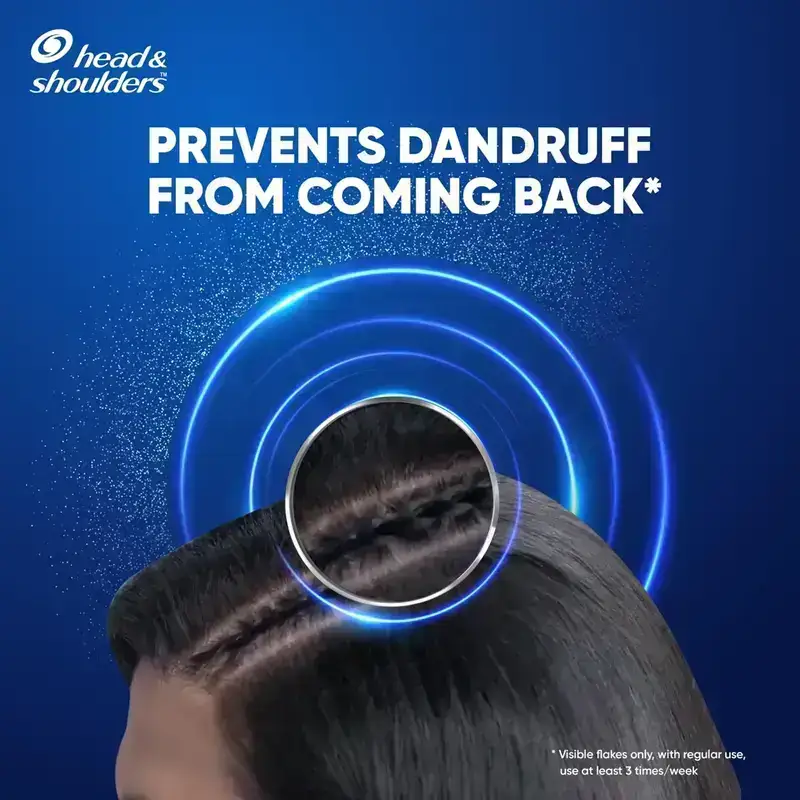 Head & Shoulders , Anti Dandruff Shampoo, Anti Hairfall, 180 ML image 8