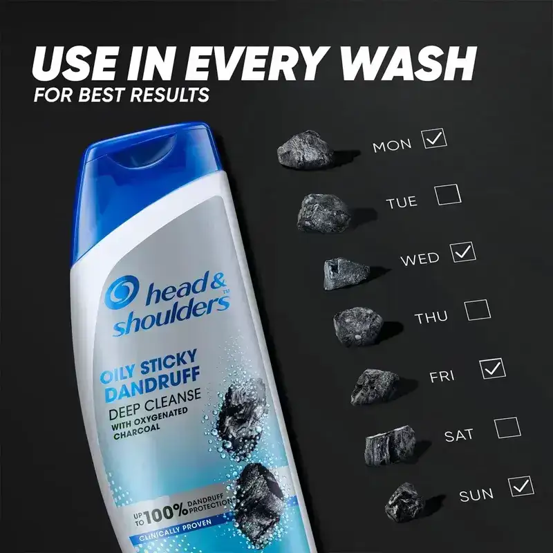 Head & Shoulders Deep Cleanse Anti Dandruff Shampoo, 180ml image 8