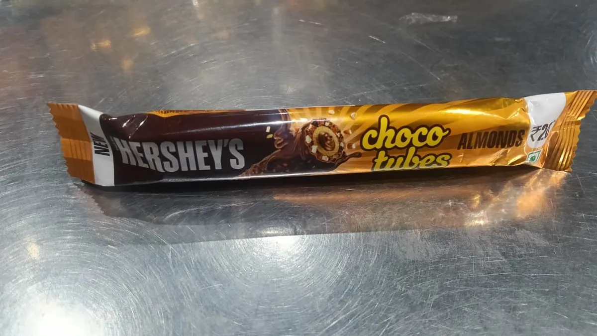 HERSHEY'S CHOCOTUBES ALMOND, 21G