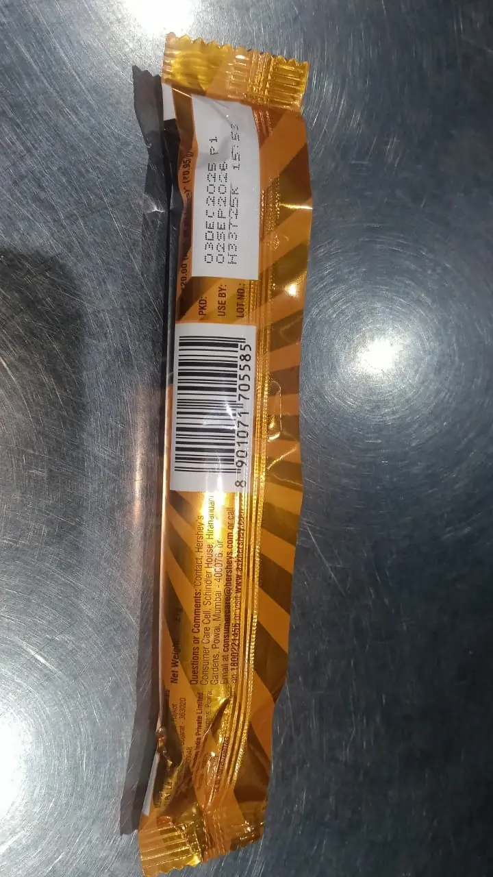  HERSHEY'S CHOCOTUBES ALMOND, 21G image 2