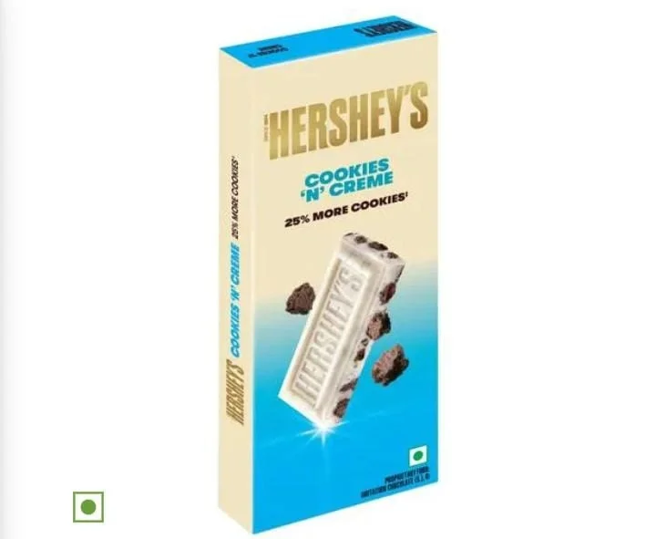 Hershey's Cookies 'N' Creme Chocolate Bar, 90 g