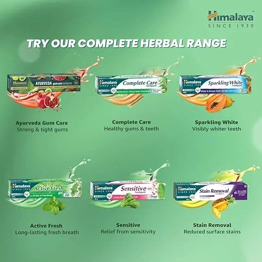 Himalaya Herbals Complete Care Toothpaste, 80g image 2