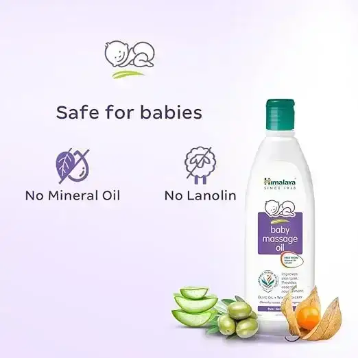 Himalaya Baby Massage Oil, 100ml image 3
