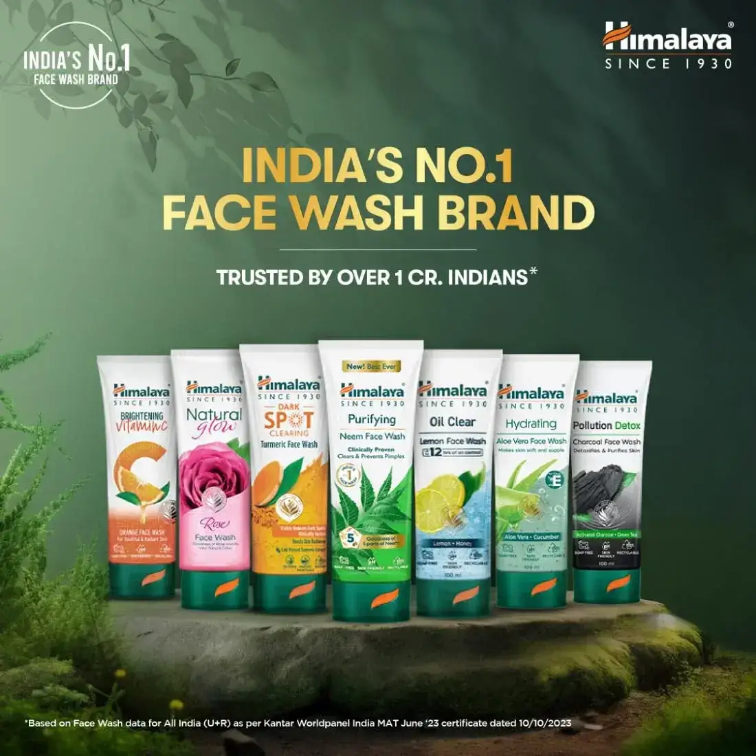 Himalaya Purifying Neem Face Wash 200ml (Buy 1 Get 1 Free) image 3