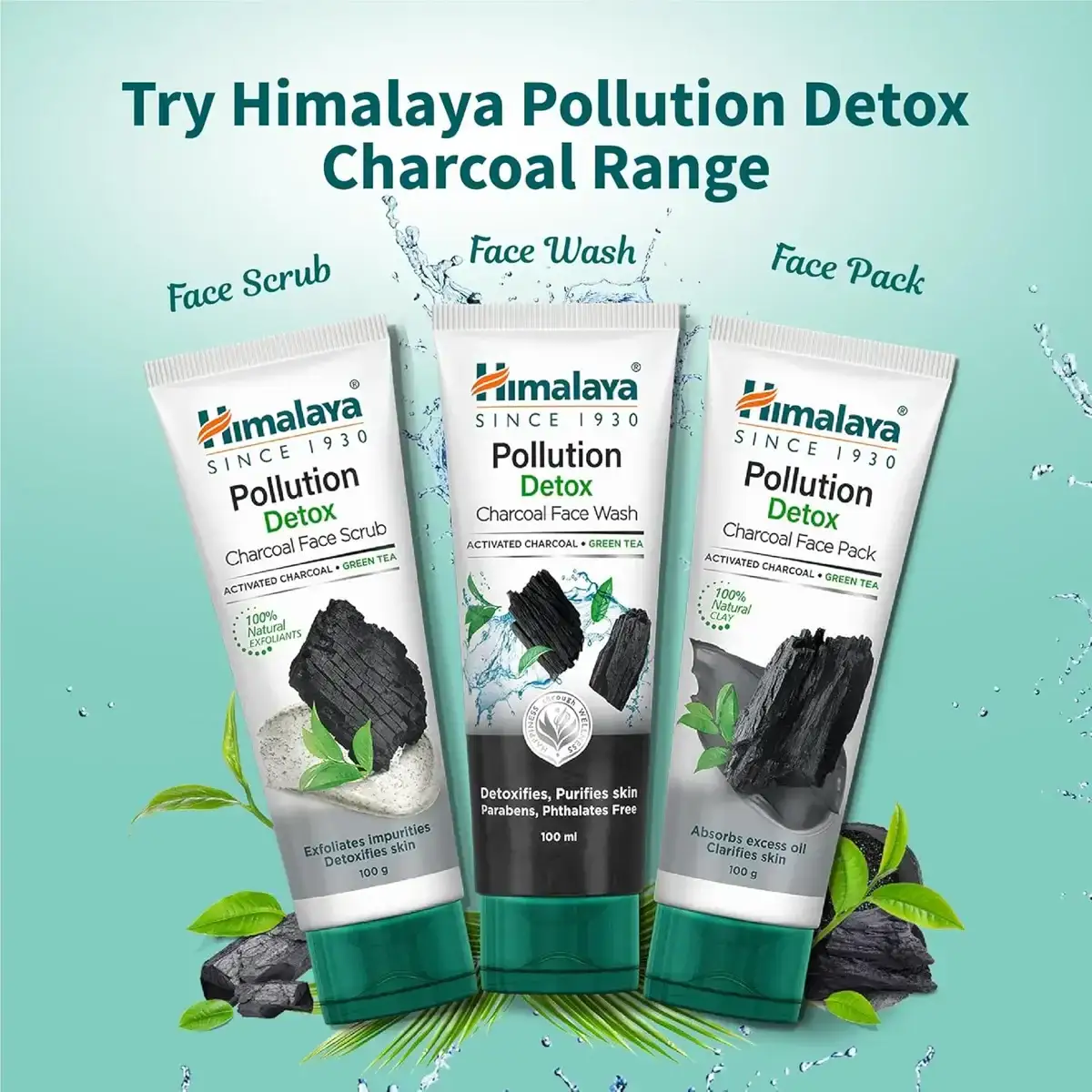 Himalaya Pollution Detox Charcoal Face Wash, 100ml image 5