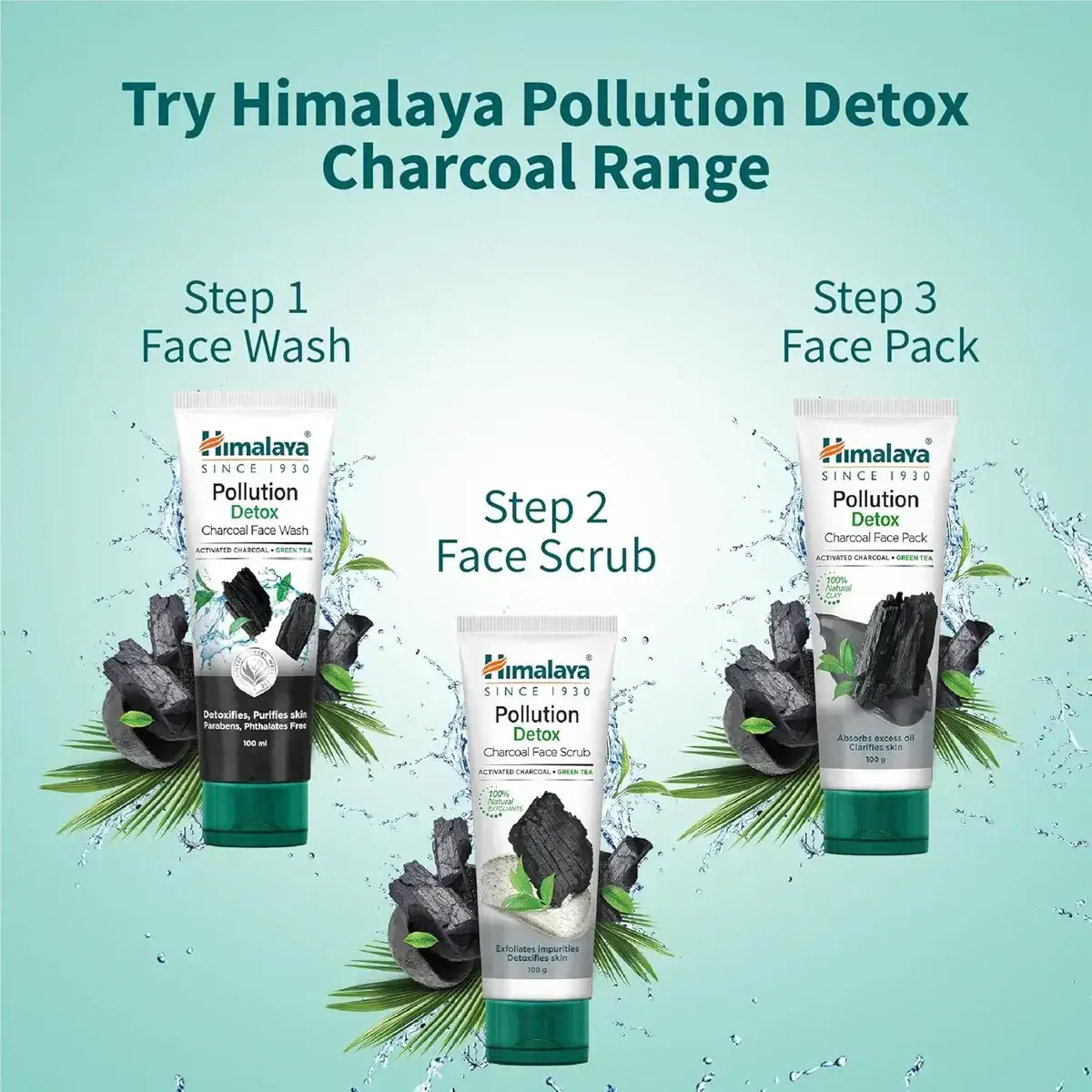 Himalaya Pollution Detox Charcoal Face Wash, 100ml image 6