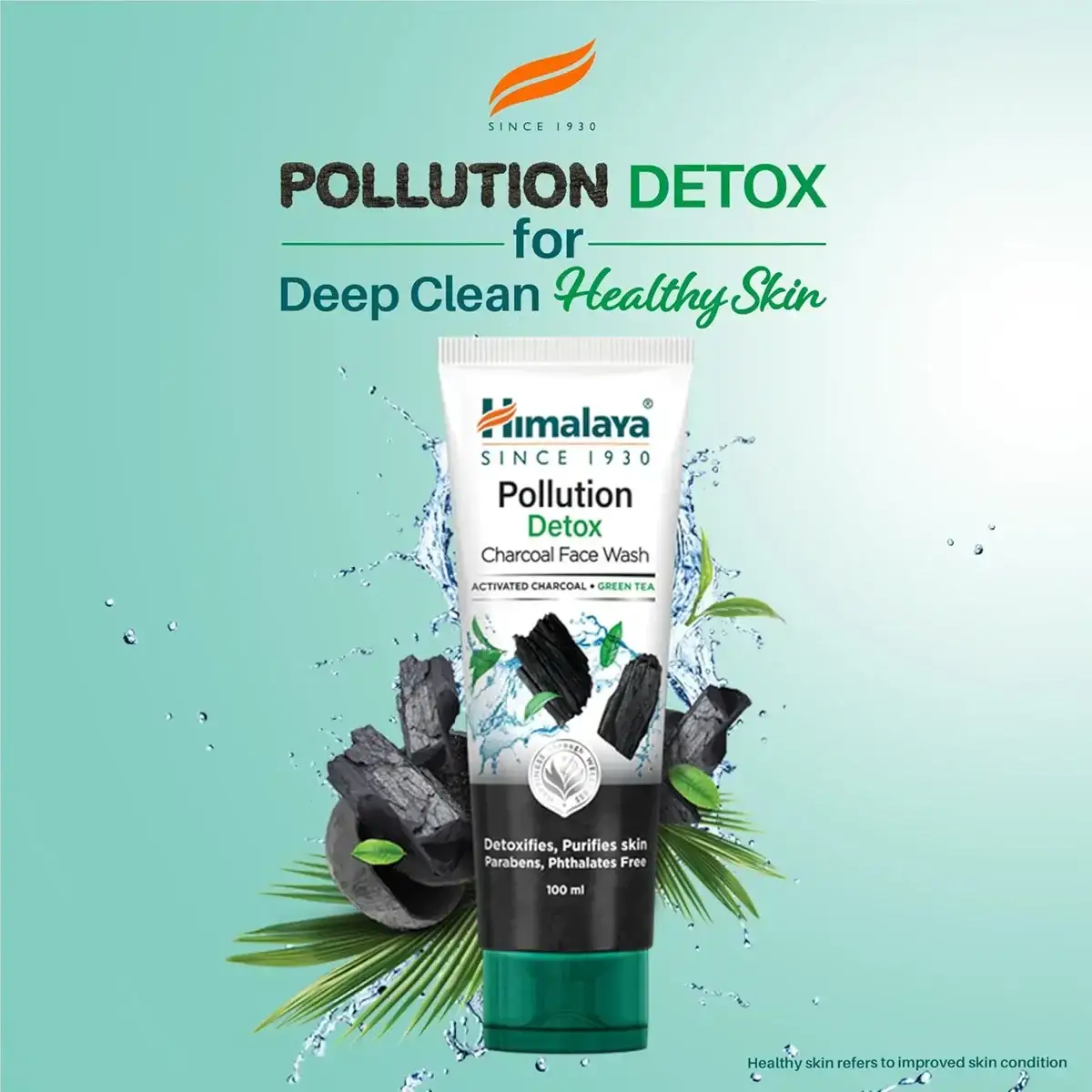 Himalaya Pollution Detox Charcoal Face Wash, 100ml image 8