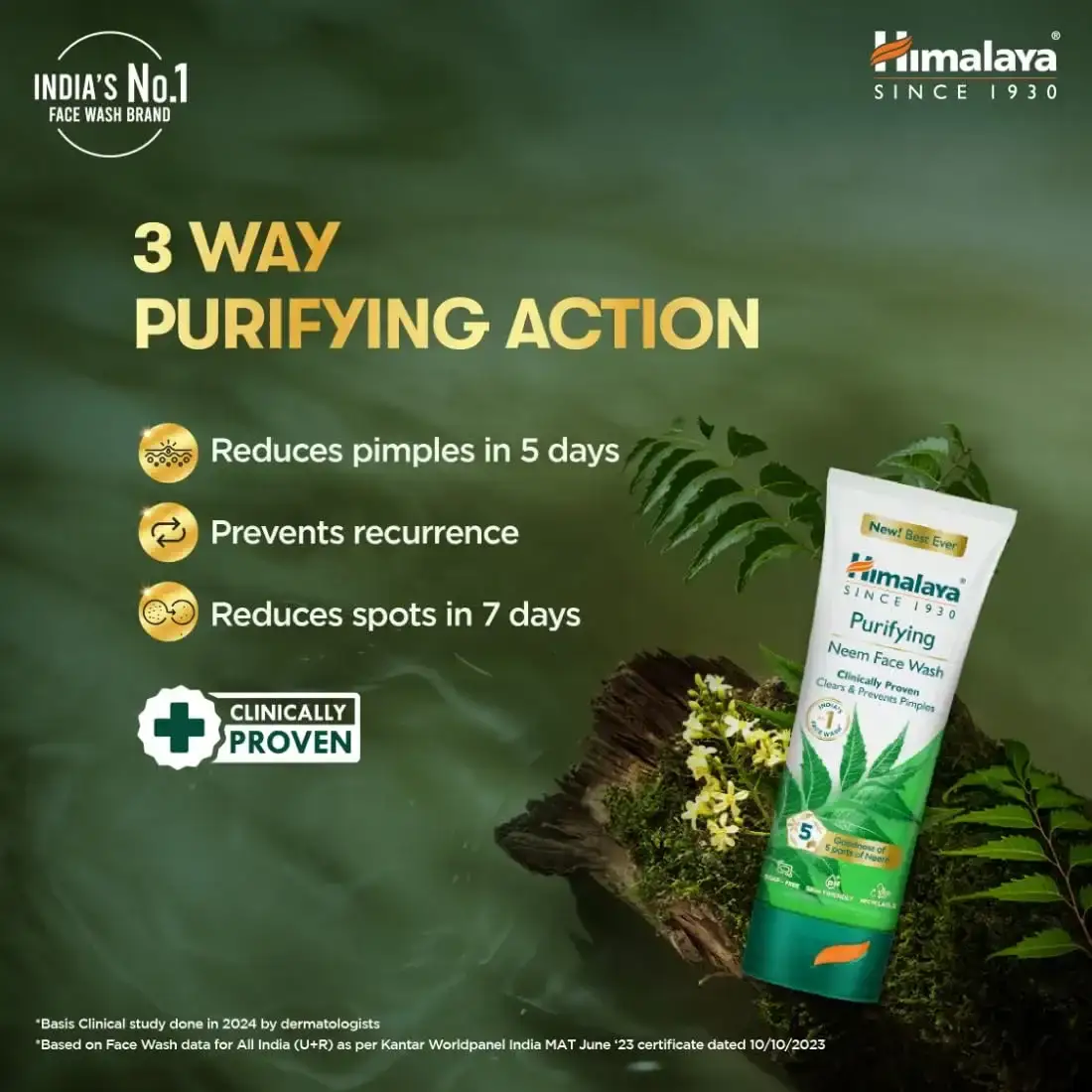 Himalaya Purifying Neem Face Wash, 100ml image 9