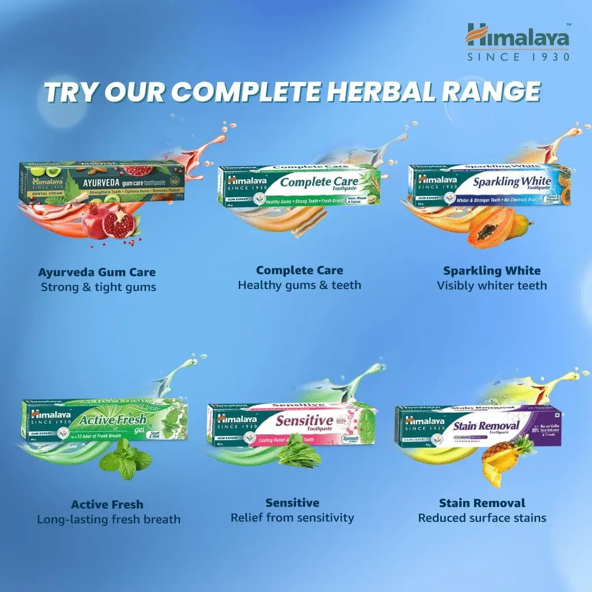 Himalaya Herbals Sparkling Whitening Toothpaste 150g image 2