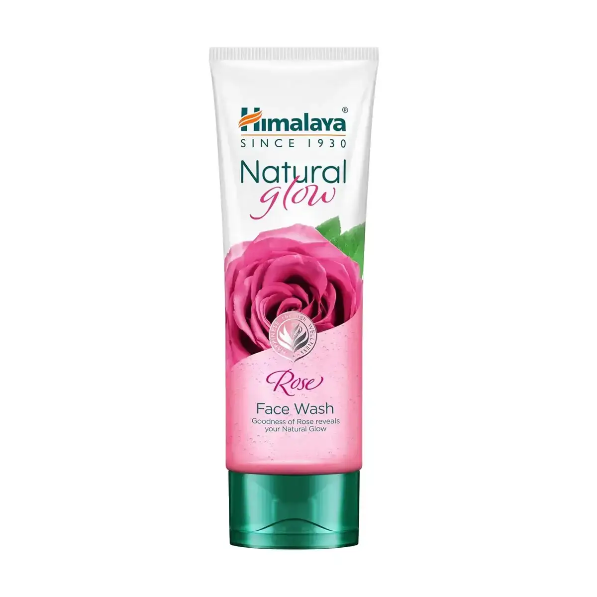 Himalaya Natural Glow Rose Face Wash 100ml with Free Natural Glow Rose Face Cream 25g. Gentle cleansing for radiant skin.