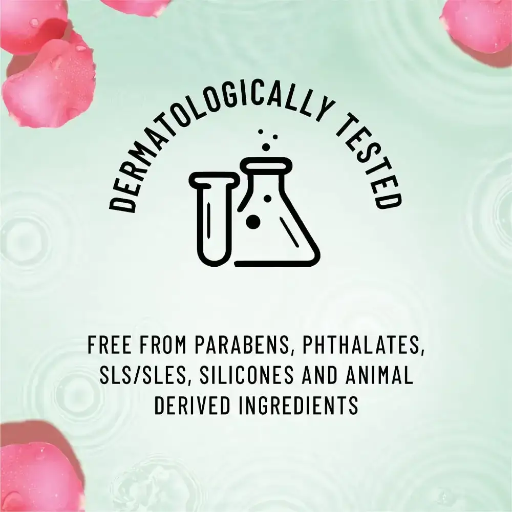 Himalaya Natural Glow Rose Face Wash 100ml + Free 25g Rose Face Cream, Bright & Fresh Skin image 5