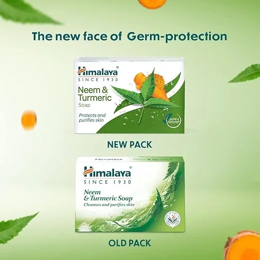 Himalaya Herbals Neem and Turmeric Soap, 125g, Buy 4 Get 1 Free                   image 3