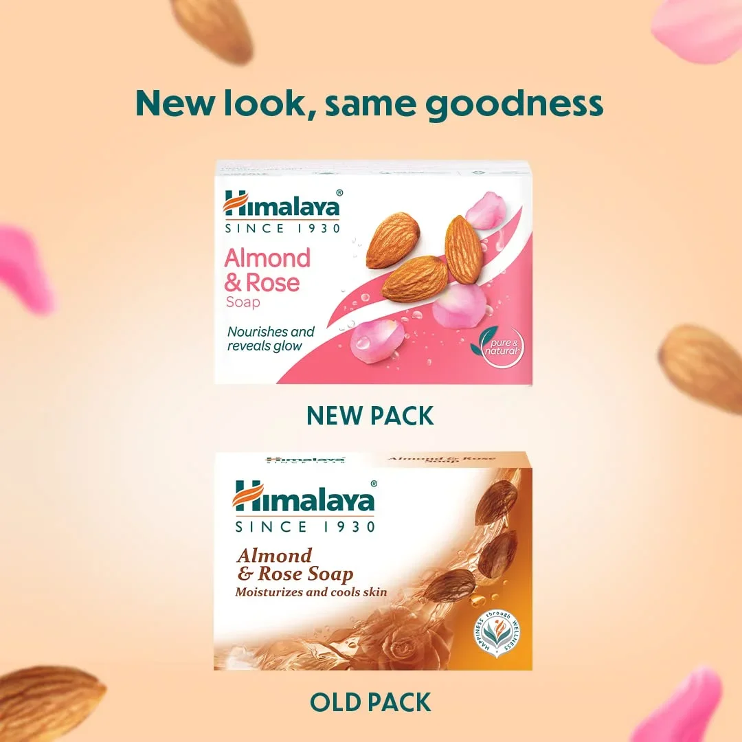 Himalaya Almond and Rose Soap 125g (Buy 3 Get 1 Free) image 2