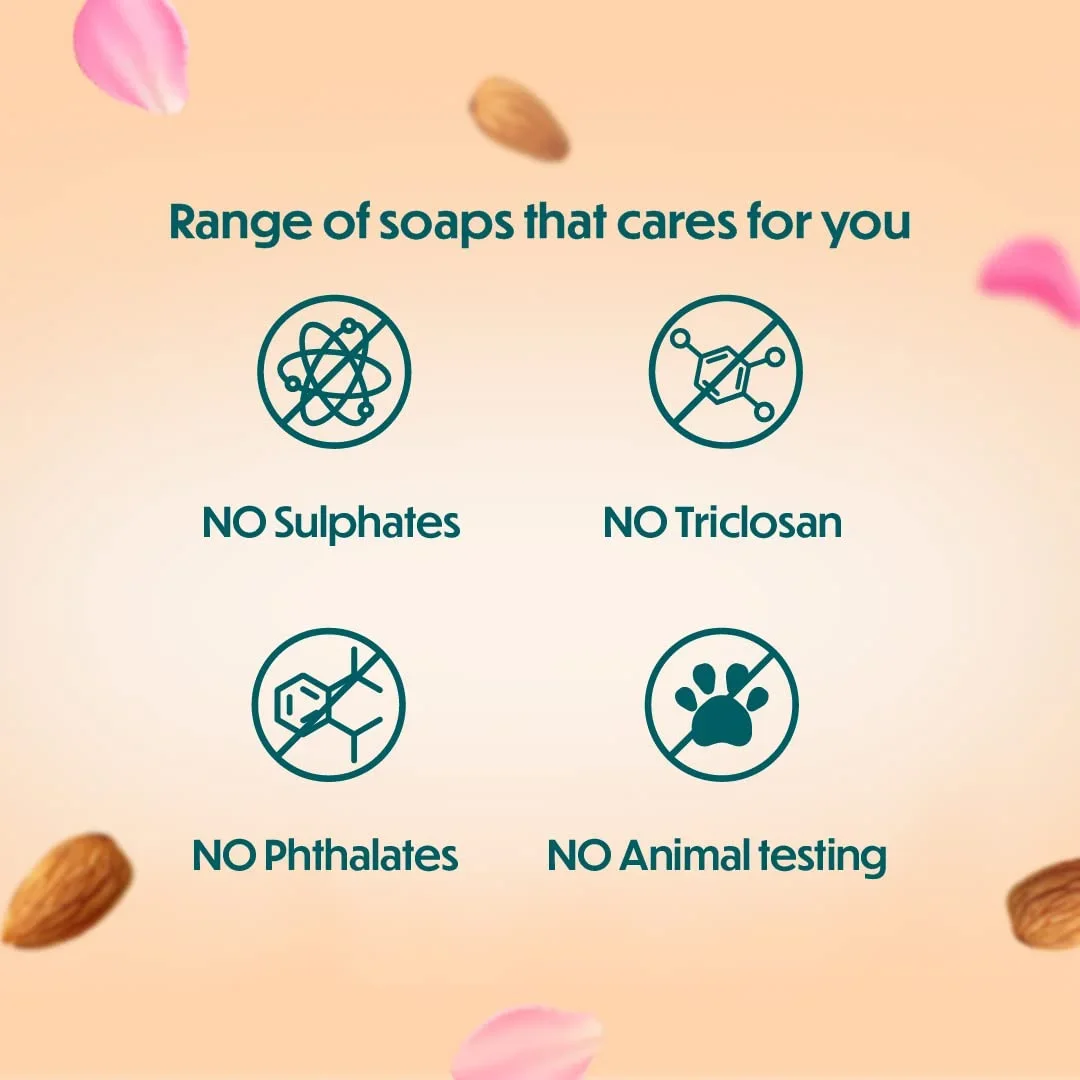 Himalaya Almond and Rose Soap 125g (Buy 3 Get 1 Free) image 3