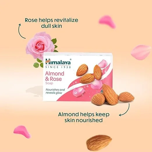 Himalaya Almond and Rose Soap 125g (Buy 3 Get 1 Free) image 5
