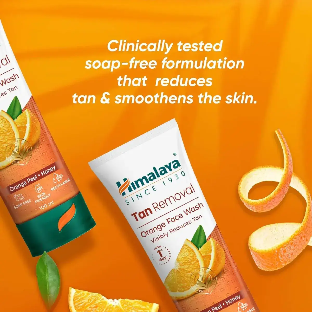Himalaya Tan Removal Orange Face Wash, 100ml image 5