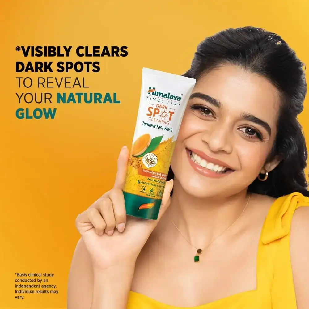 Himalaya Dark Spot Clearing Turmeric Face Wash, 100ml image 9