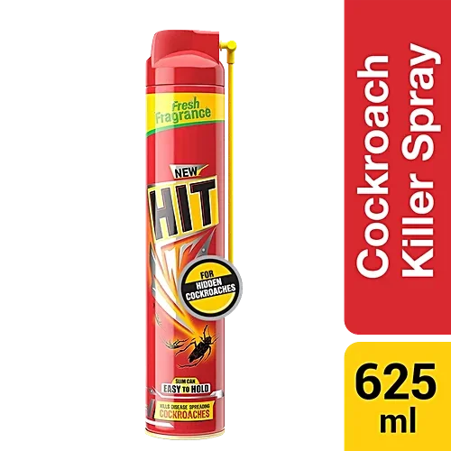  HIT Cockroach Killer Fresh Fragrance Spray, 625 ml image 2