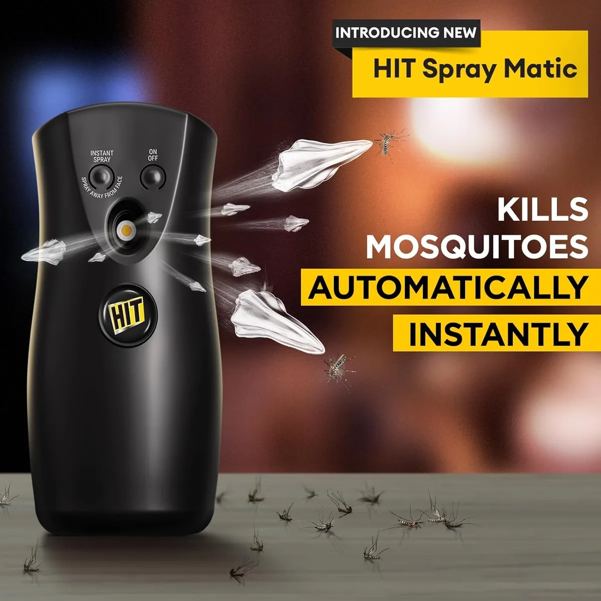  HIT Spray Matic Mosquito Repellent Dispenser Machine + 1 Refill  | Refill Lasts Up to 2 Months image 2