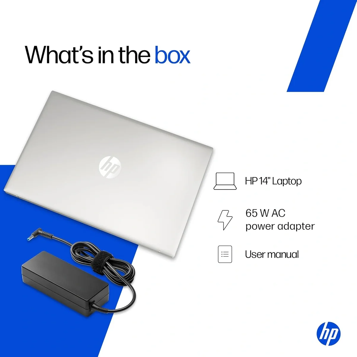 HP 14, Intel Core Ultra 5 125H, 24GB DDR5, 1TB SSD, 14''/35.6cm, FHD, Micro-Edge, Anti-Glare, Win 11 Home, Microsoft 365* Office 24, Silver, 1.4kg, ep1180TU, FHD Camera, Backlit Laptop image 11
