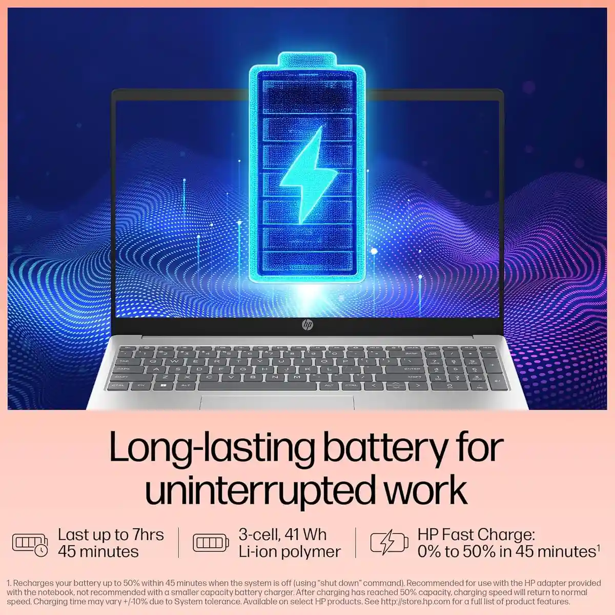 HP 15, Intel Core i5-1334U, 12GB DDR4, 512GB SSD, 15.6''/39.6cm FHD Anti-Glare Micro-Edge, Win 11 Home ,Microsoft Office 365 + Office 2024, Silver, 1.59kg, Iris Xe Graphics, FHD Privacy Shutter Camera, fd0575TU, 1 Year Warrany image 8