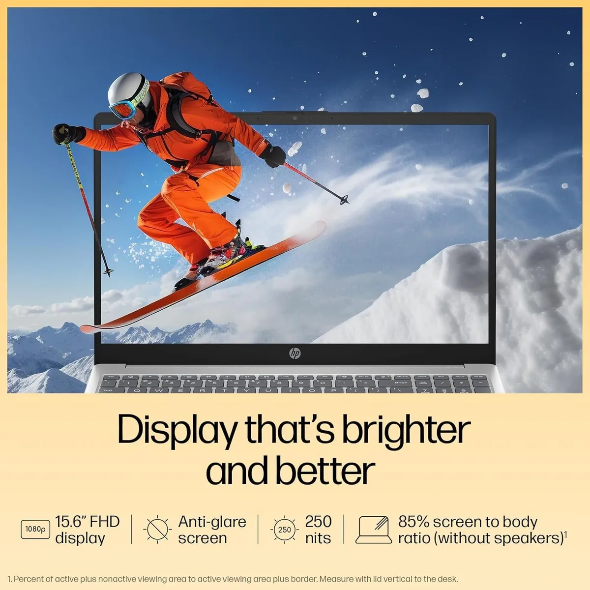 HP 15 Laptop, AMD Ryzen 7-5825U, 16GB DDR4 Ram, 512GB SSD, Win 11 Home, Office Home & Student 2024, Microsoft 365,15.6, Silver, 1.59kg, Backlit Keyboard, FHD Camera, Radeon Graphics, FC0533AU image 7