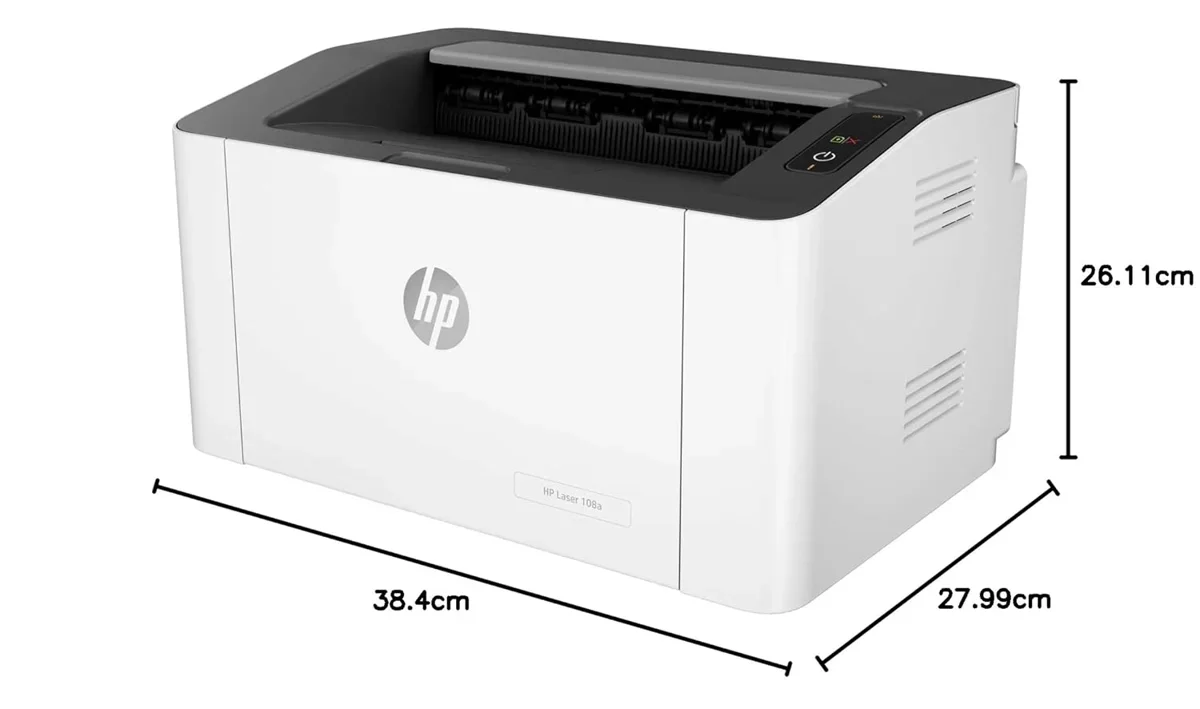 HP LaserJet 108a – Fast 20 ppm Monochrome Laser Printer, USB 2.0 Interface image 4