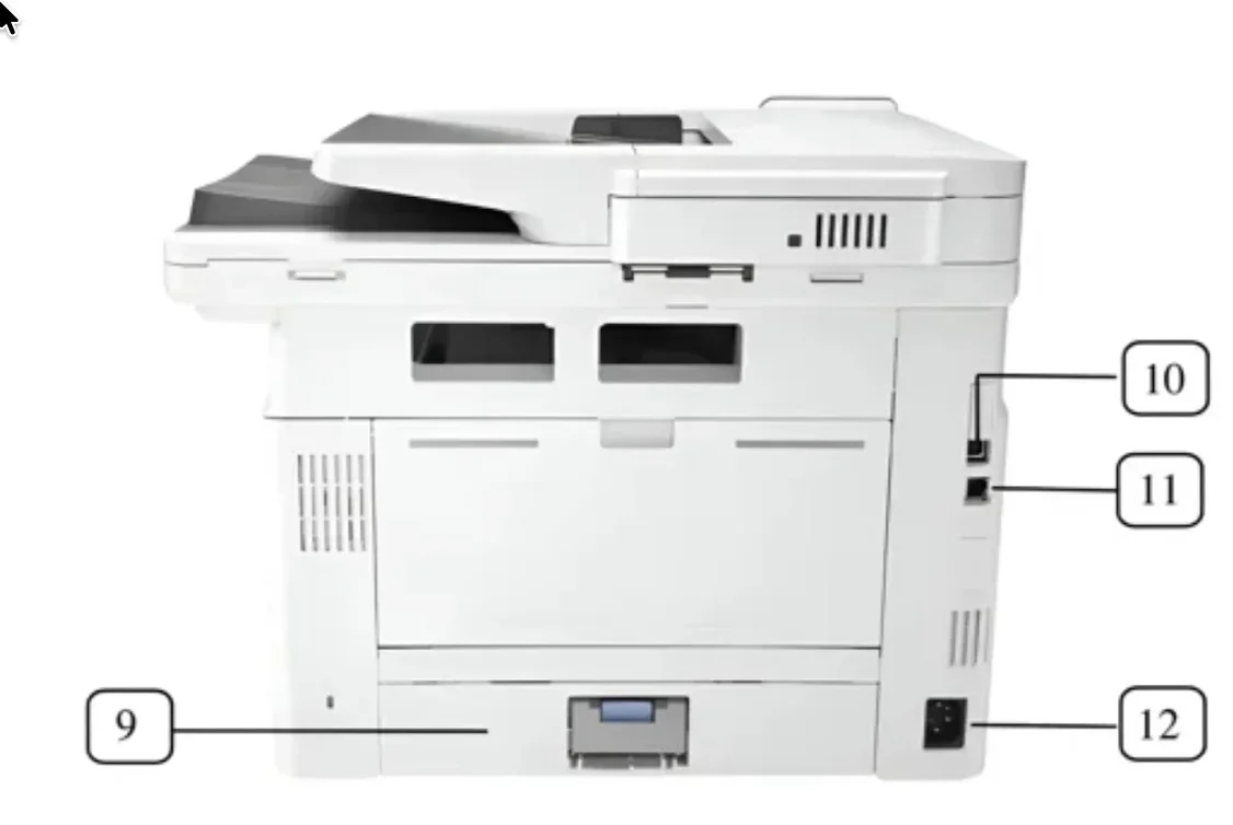 HP LaserJet Multifunction hp M329dw, 35 PPM, 512 MB Memory, Copy, Scan ADF, Automatic Duplex, Wireless, Ethernet and Speed USB, A4 Multifunction Printer, 1 Year on-site warranty image 6