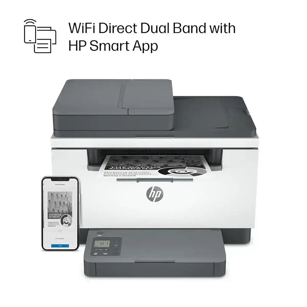 HP LaserJet MFP M233sdw, 29 PPM, 4 MB, USB 2.0, Ethernet, Wireless or Wi-Fi, Copy, Scan, Copy & ADF, Automatic Duplex, A4 Multifunction Printer, 1 Year Warranty image 2