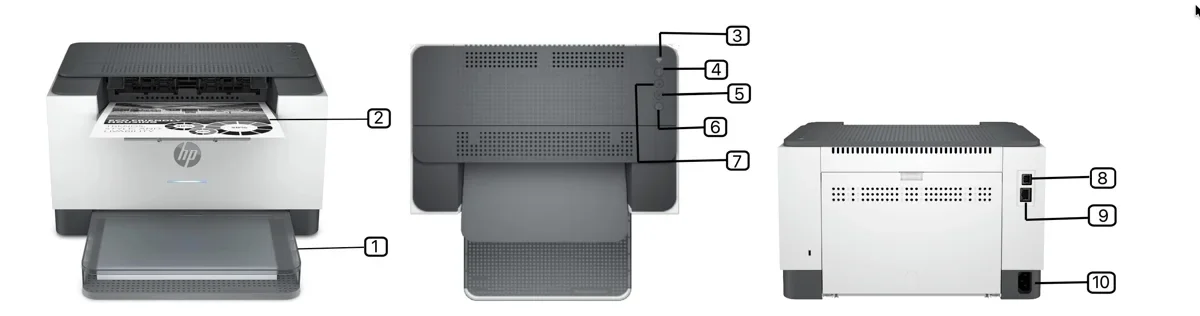 HP LaserJet Pro M208dw Single Function Printer, 30 PPM, 64 MB, USB 2.0, Ethernet,  Wireless or Wi-Fi, Automatic Duplex, A4 Single Function Printer, 1 Year Warranty image 4