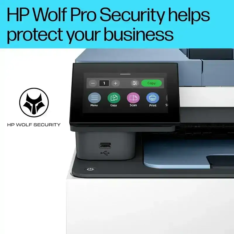 HP MFP 3303sdw A4 Color LaserJet Multifunction, 25 ppm (Black / Color), 512 MB, USB 2.0, Ethernet, Wireless or Wi-Fi, Print, Copy, Scan, ADF, Automatic Duplex, 1 Year Warranty image 3