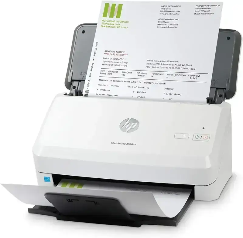 HP Scanjet Pro 3000 s4 Sheet-Feed A4 Scanner | Simplex 40 PPM | Duplex 80 PPM | 256 MB | Automatic Duplex | USB 3.0 | 1 Year warranty image 5