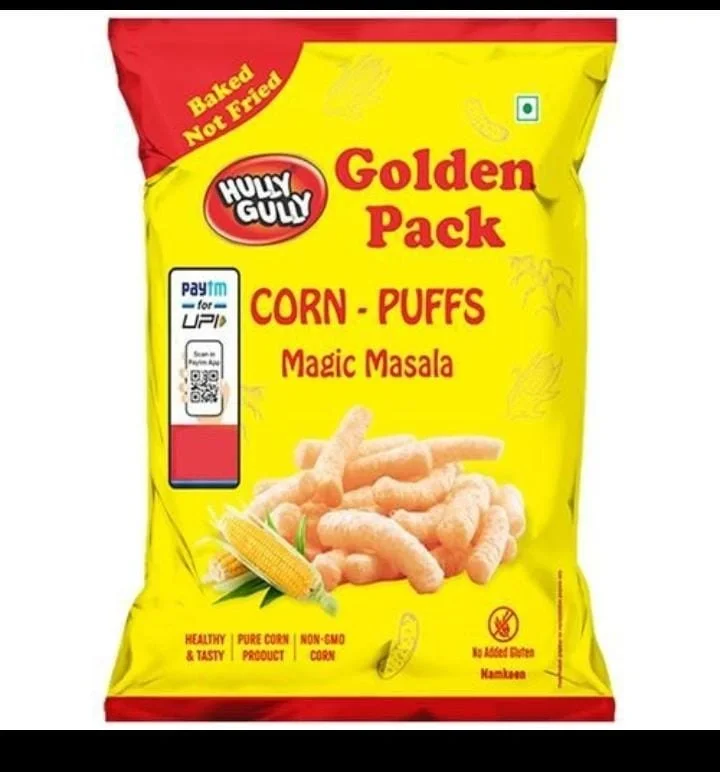 Hully Gully Magic Masala Corn Puffs, 130g