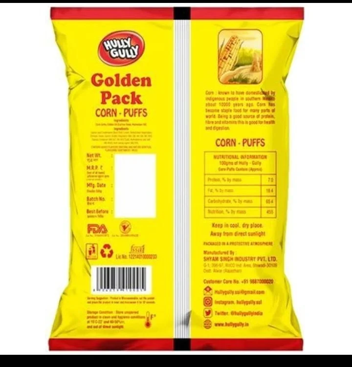  Hully Gully Corn Puffs - Magic Masala,130g image 2