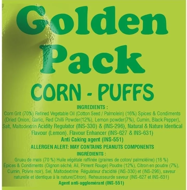  Hully Gully Corn-Puffs - Nimbu Masala, Baked, Golden Pack, 120 g image 6