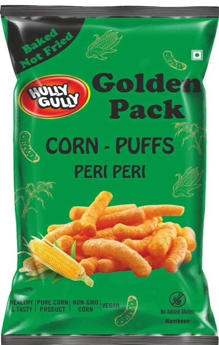 Hully Gully Peri Peri Corn-Puffs, 150g