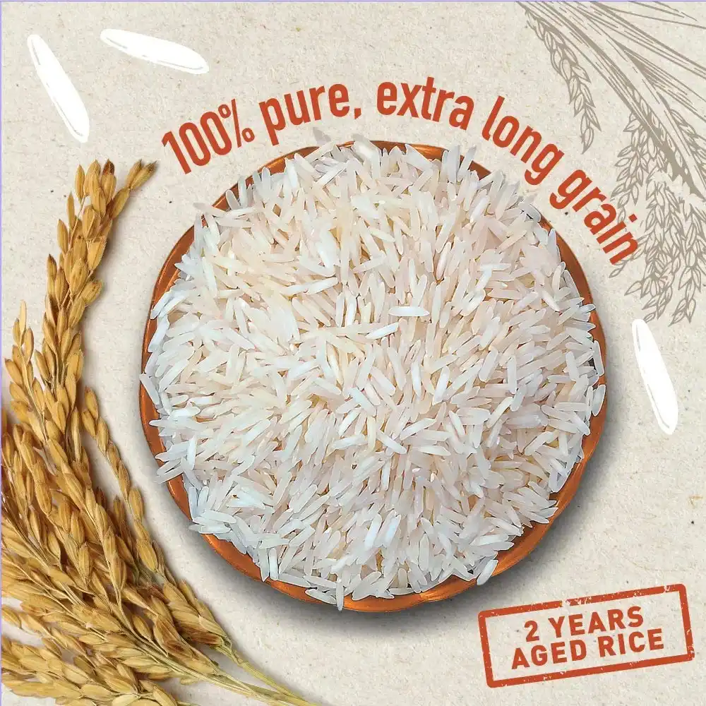 India Gate Tibar Basmati Rice 1kg – Soft, Aromatic & Perfect for Everyday Meals image 4