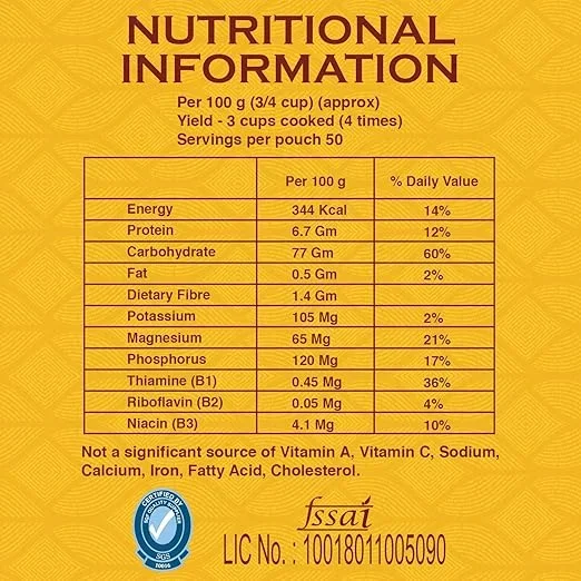 India Gate Classic Basmati Rice Tin, 2kg – Aromatic & Long Grain Rice image 5