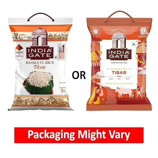 India Gate Basmati Rice Tibar 5 kg – Premium Long Grain Rice image 4