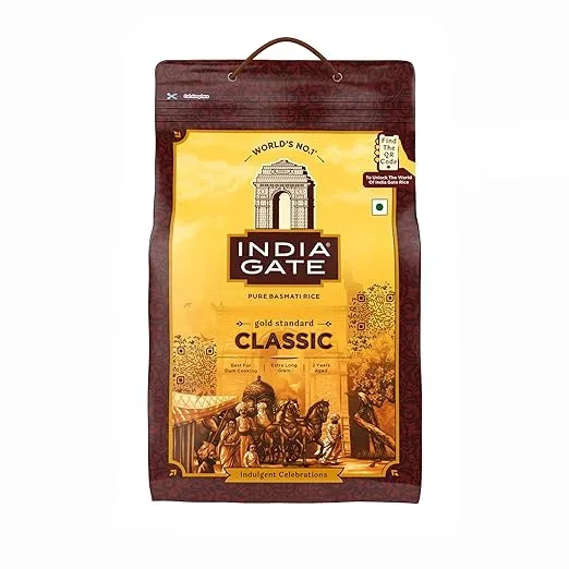 India Gate Basmati Rice Classic 5 kg Premium Rice Bag