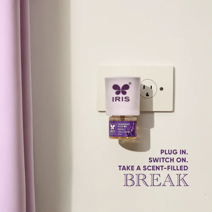 IRIS French Lavender Fragrance Plug On | Electric Air Freshener + 30ml Refill image 4