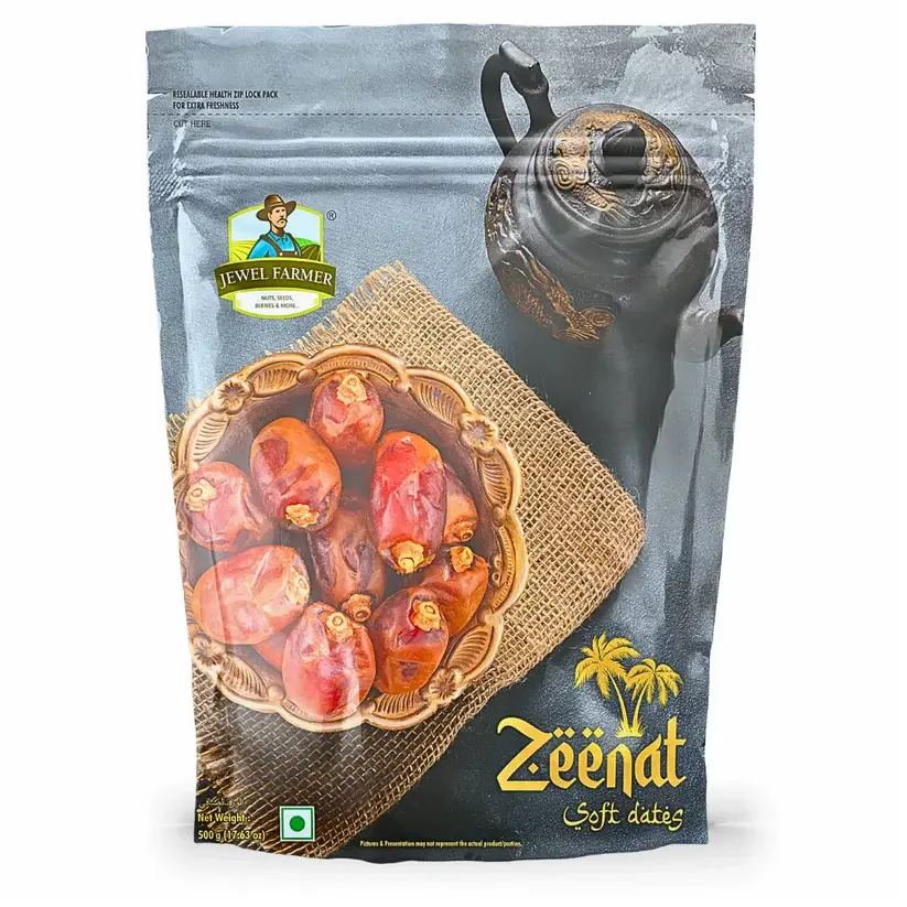 Jewel Farmer Zeenat Fresh Soft Dates, 500gm